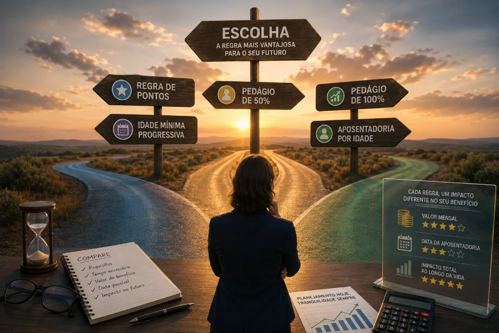Regras de transição da aposentadoria