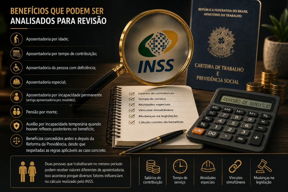 Histórico de contribuições previdenciárias