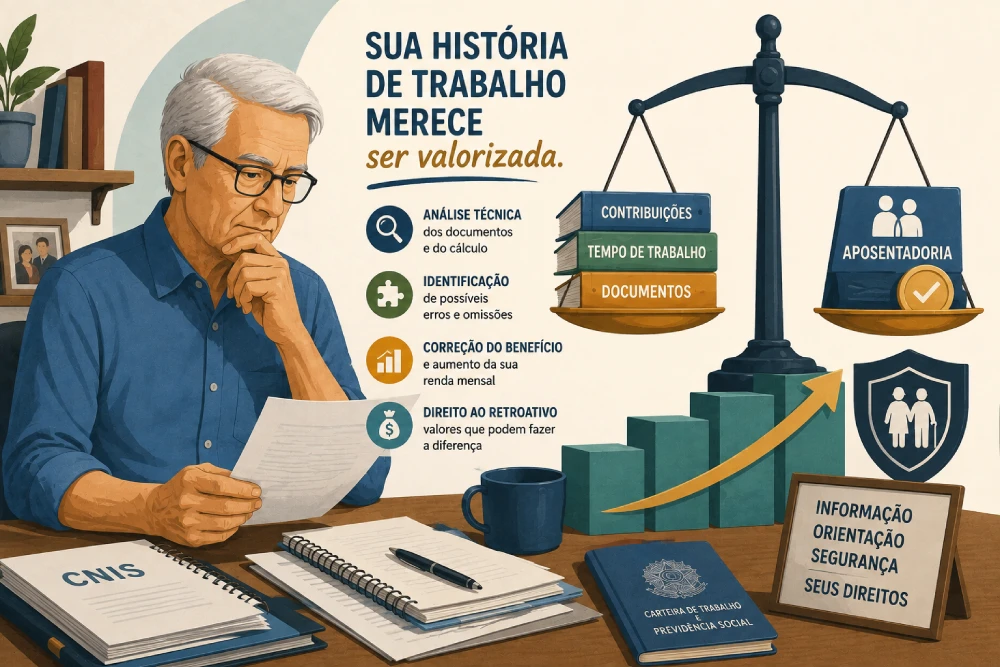 Análise especializada de benefício previdenciário