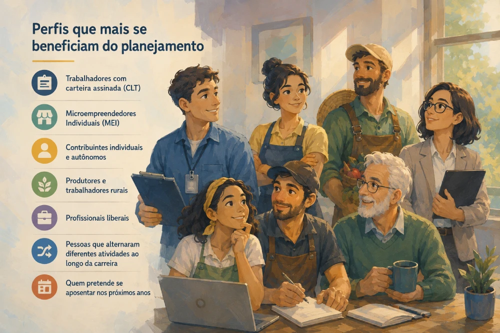 Análise do histórico de contribuições