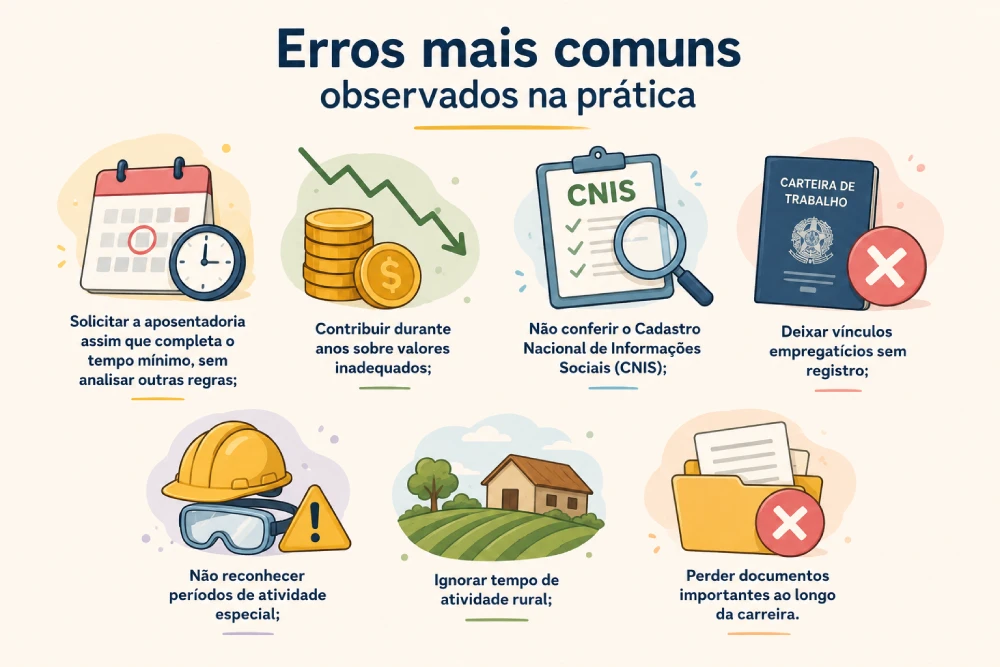 Linha do tempo representando a carreira profissional