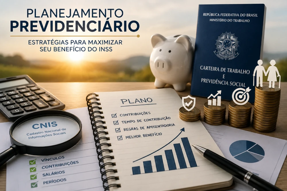 Microempreendedora analisando contribuições do MEI