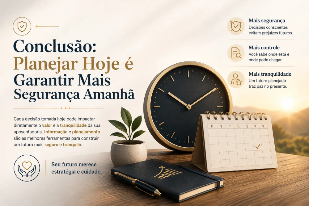 Planejamento para uma aposentadoria tranquila
