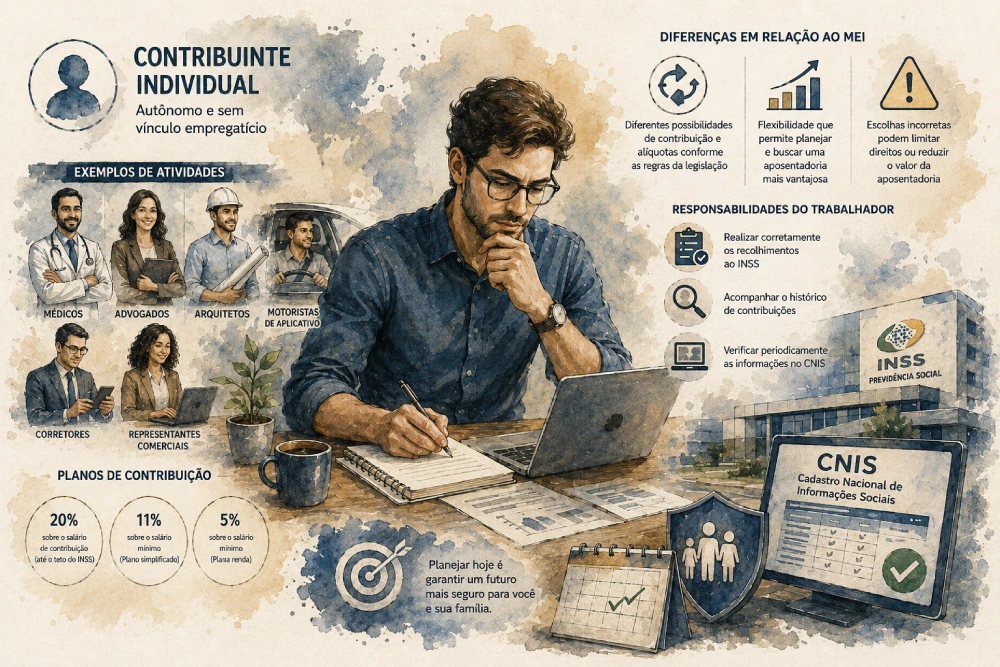 Comparação entre MEI e contribuinte individual