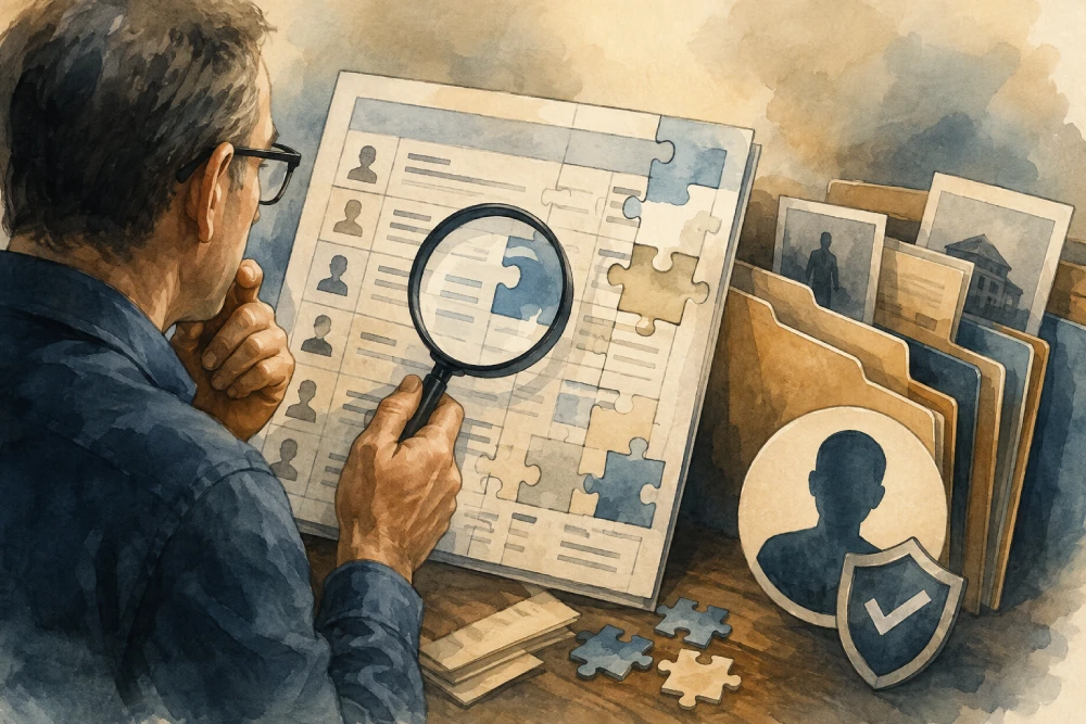 Organização de documentos previdenciários