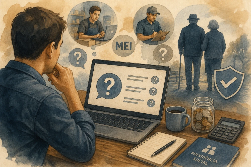 Perguntas frequentes sobre aposentadoria do MEI